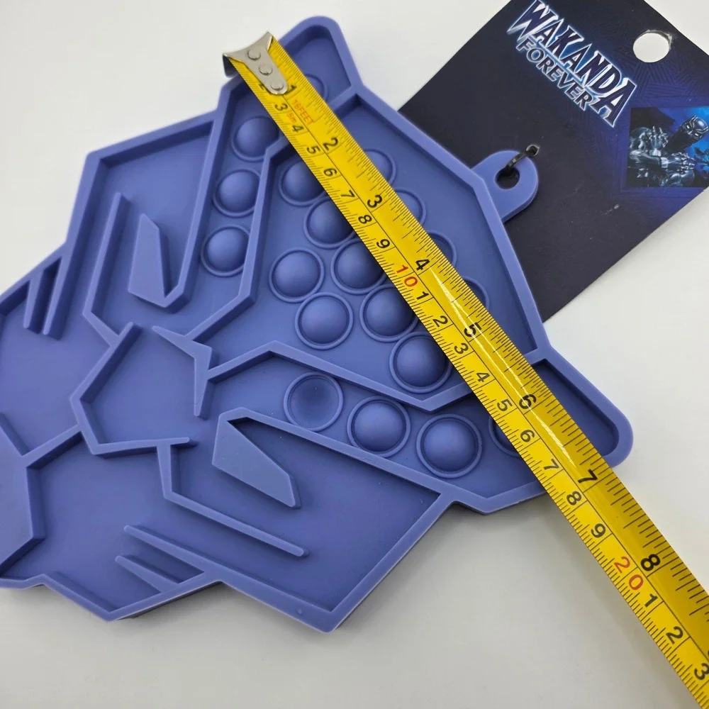 Marvel Wakanda Forever Silicone Trivet Fidget Pop It‎ Toy Purple